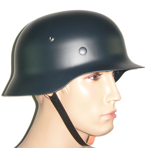 WW2 German Steel M35 Helmet in Grey Blue